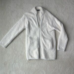 Women's White Cozy Jacket